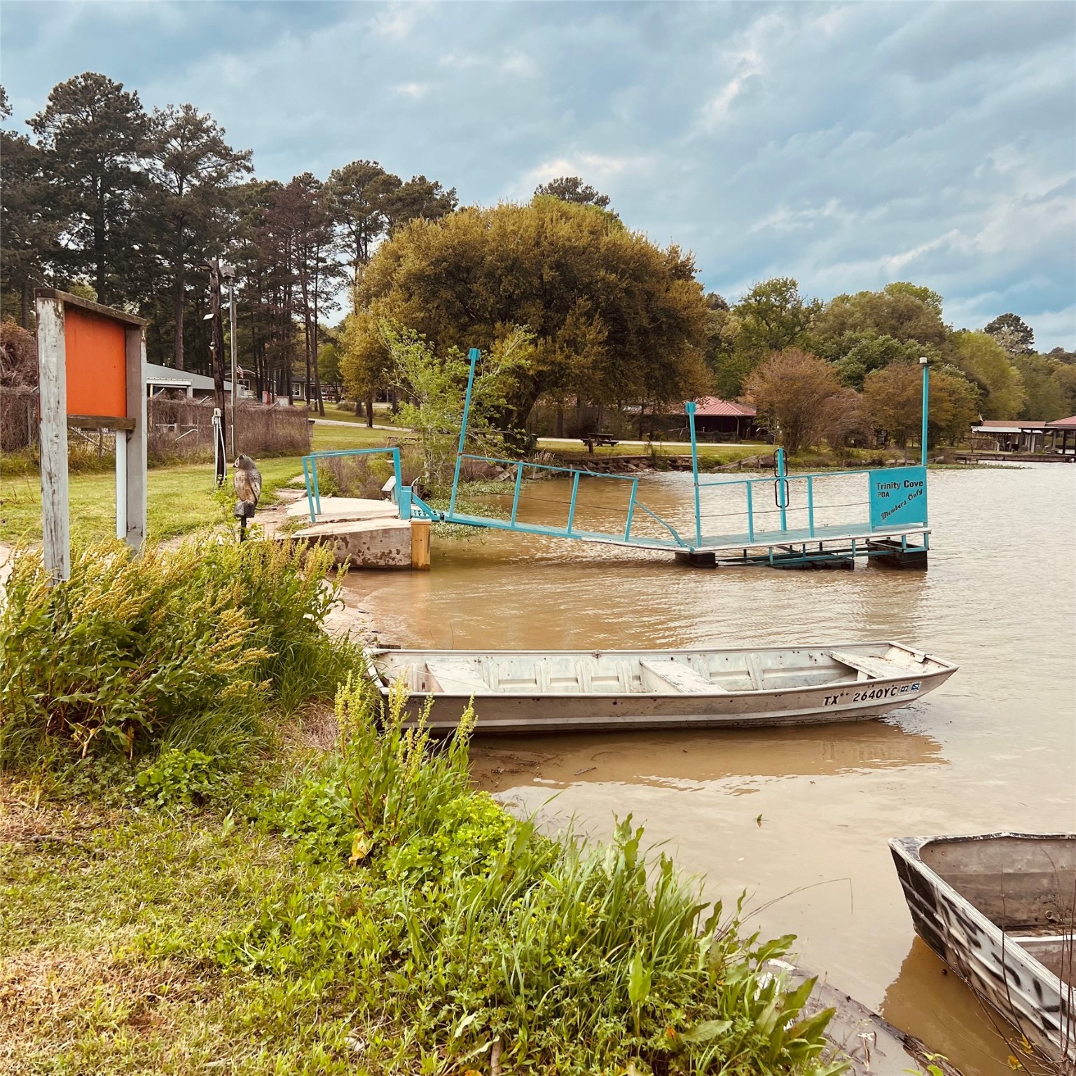 0 Canvas Back Lane Trinity, TX 75862 - Photo 5 of 8 Neighborhood boat launch leading into the Trinity river channel and Lake Livingston