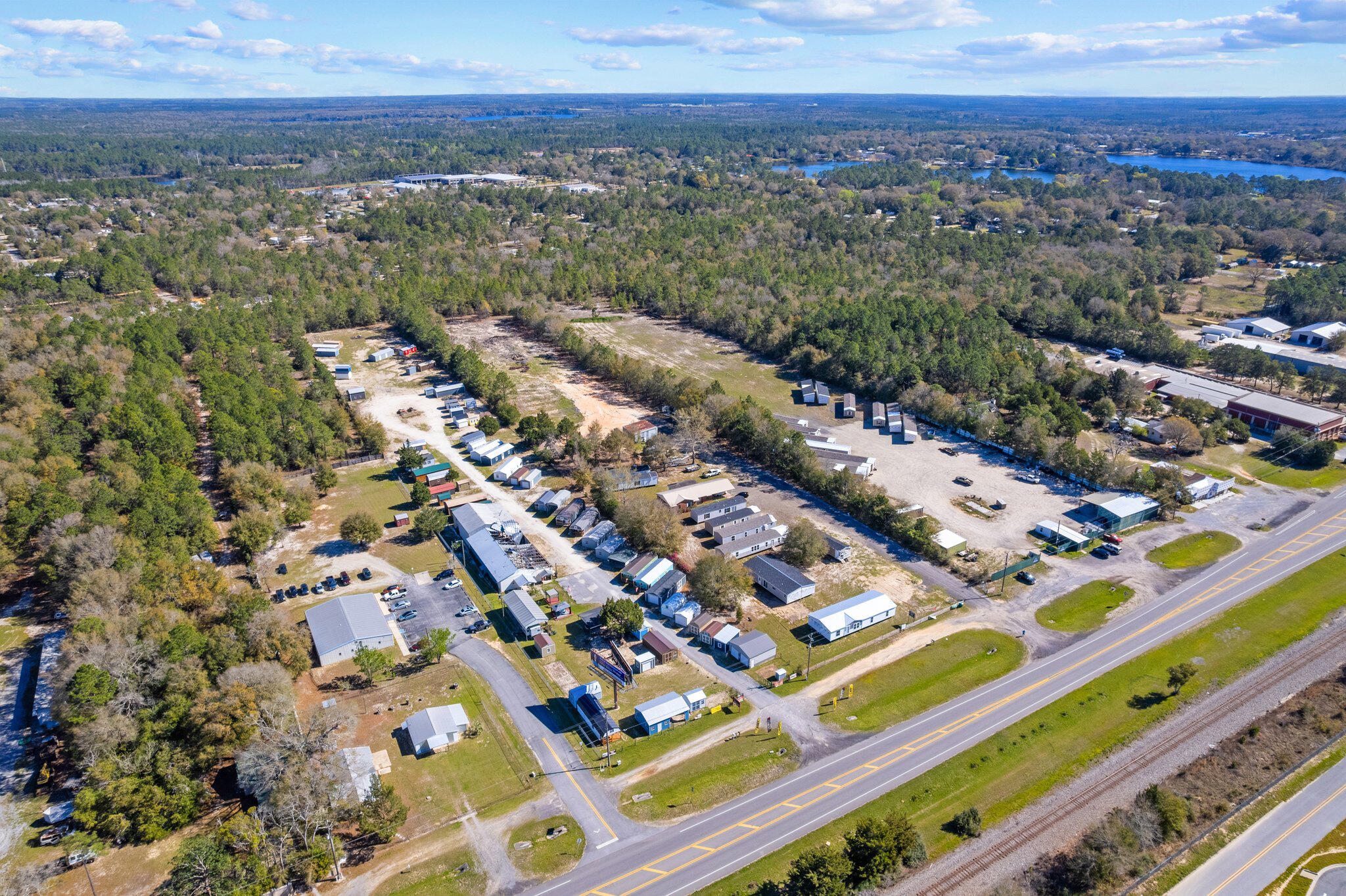 2270 US 90 DeFuniak Springs, FL 32433 - Photo 5 of 14 an aerial view of a city