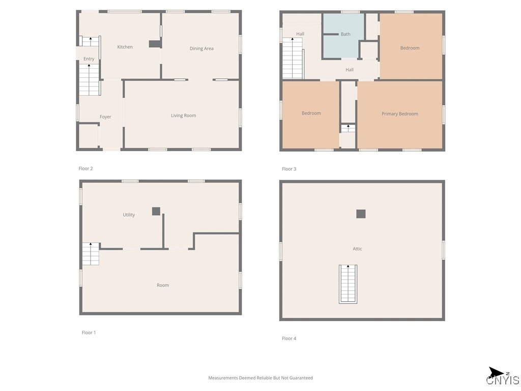 215 North Street Oneida, NY 13421 - Photo 36 of 36 To conclude our tour, here is a full floor plan to