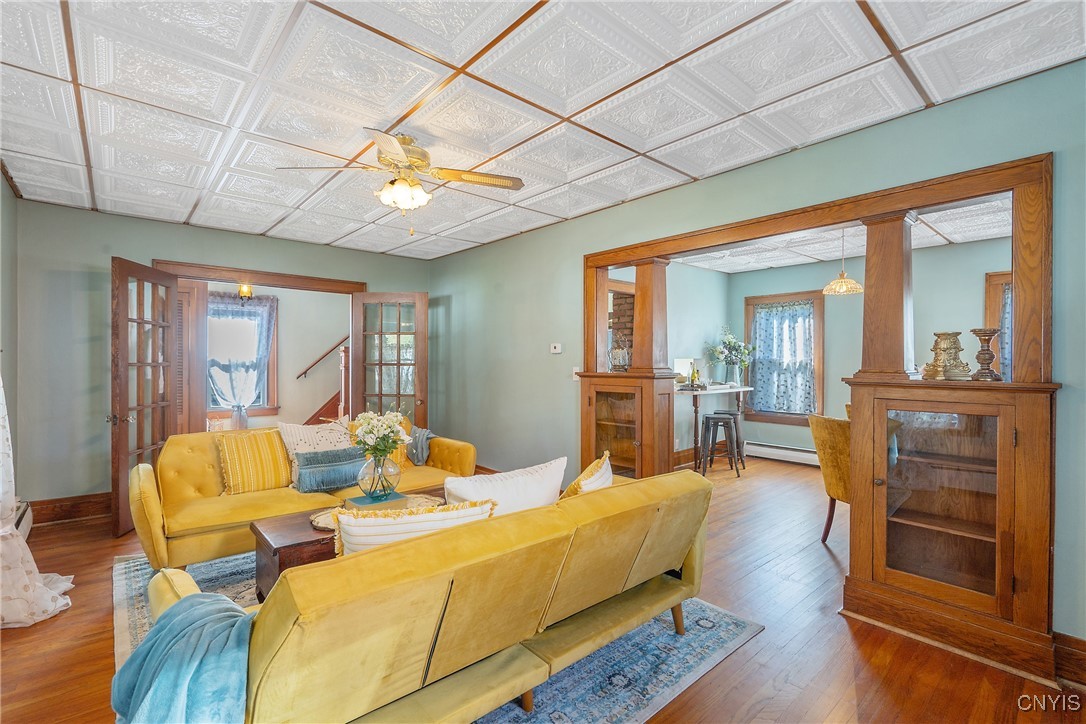 215 North Street Oneida, NY 13421 - Photo 8 of 36 The natural wood built-ins have been updated with