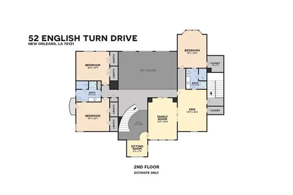 $920,000 | 52 English Turn Drive, New Orleans, LA 70131