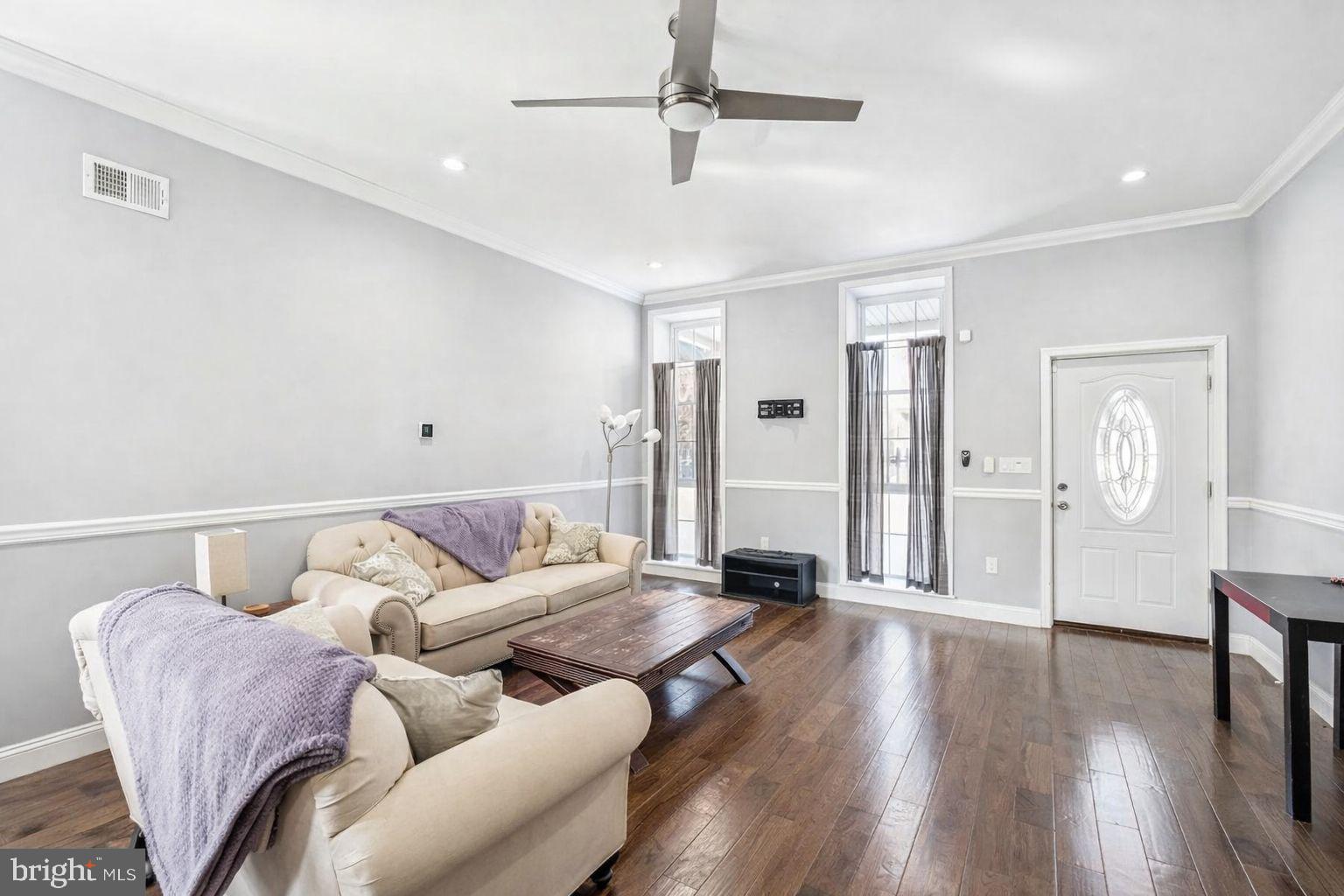 3730 Spring Garden Street Philadelphia, PA 19104 - Photo 4 of 24 a living room with furniture and wooden floor