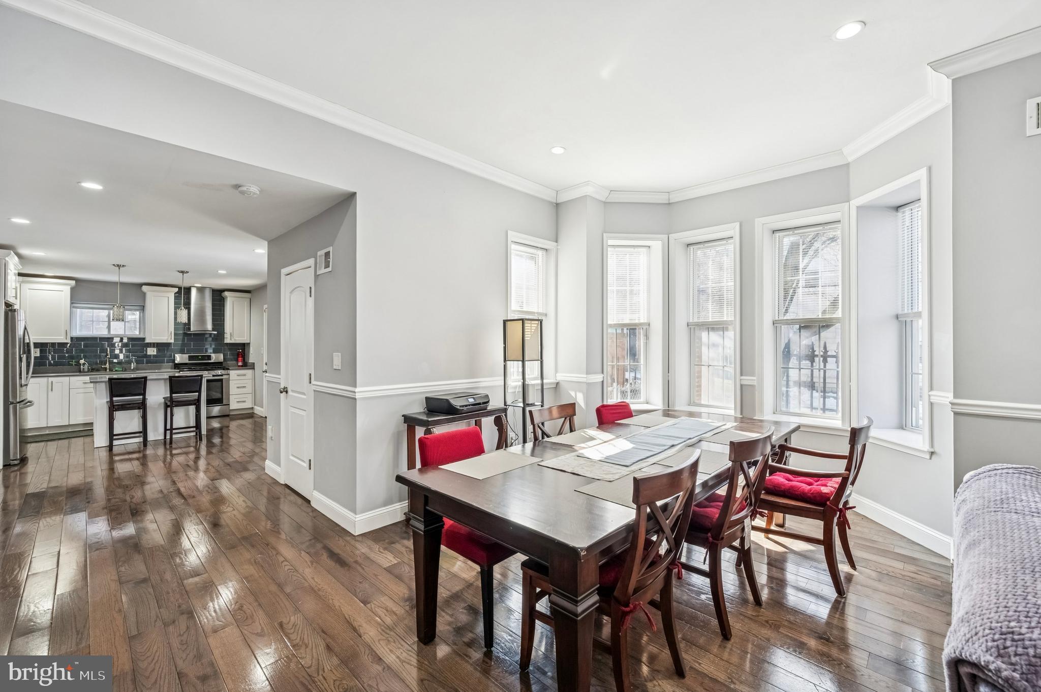 3730 Spring Garden Street Philadelphia, PA 19104 - Photo 5 of 24 a view of a dining room with furniture and wooden floor