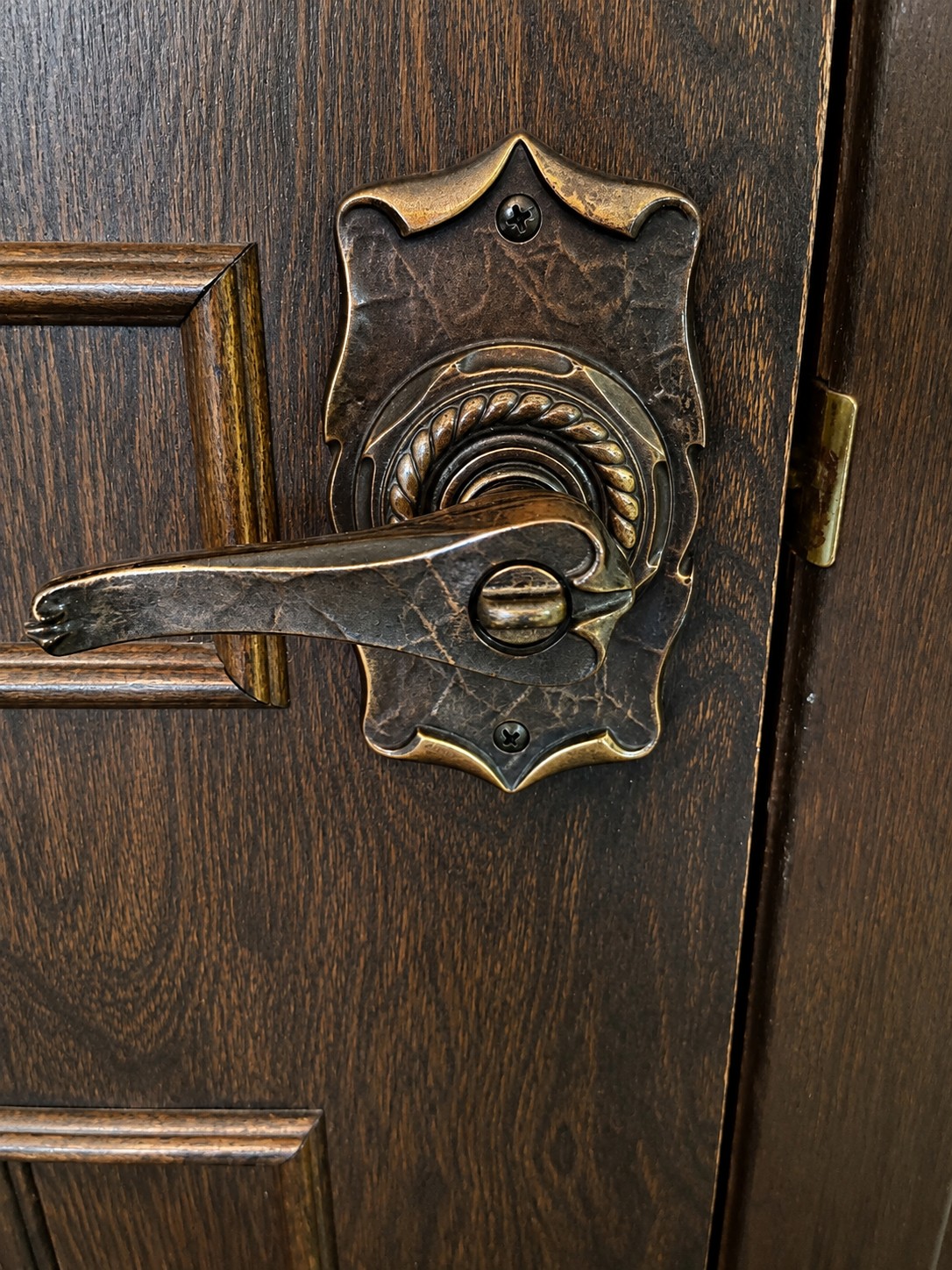 330 Lakewood Ranchette Road Mead, OK 73449 - Photo 49 of 85 Antique door handles throughout and light switches.