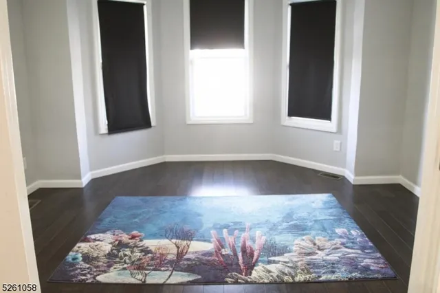 a view of a living room with a couch