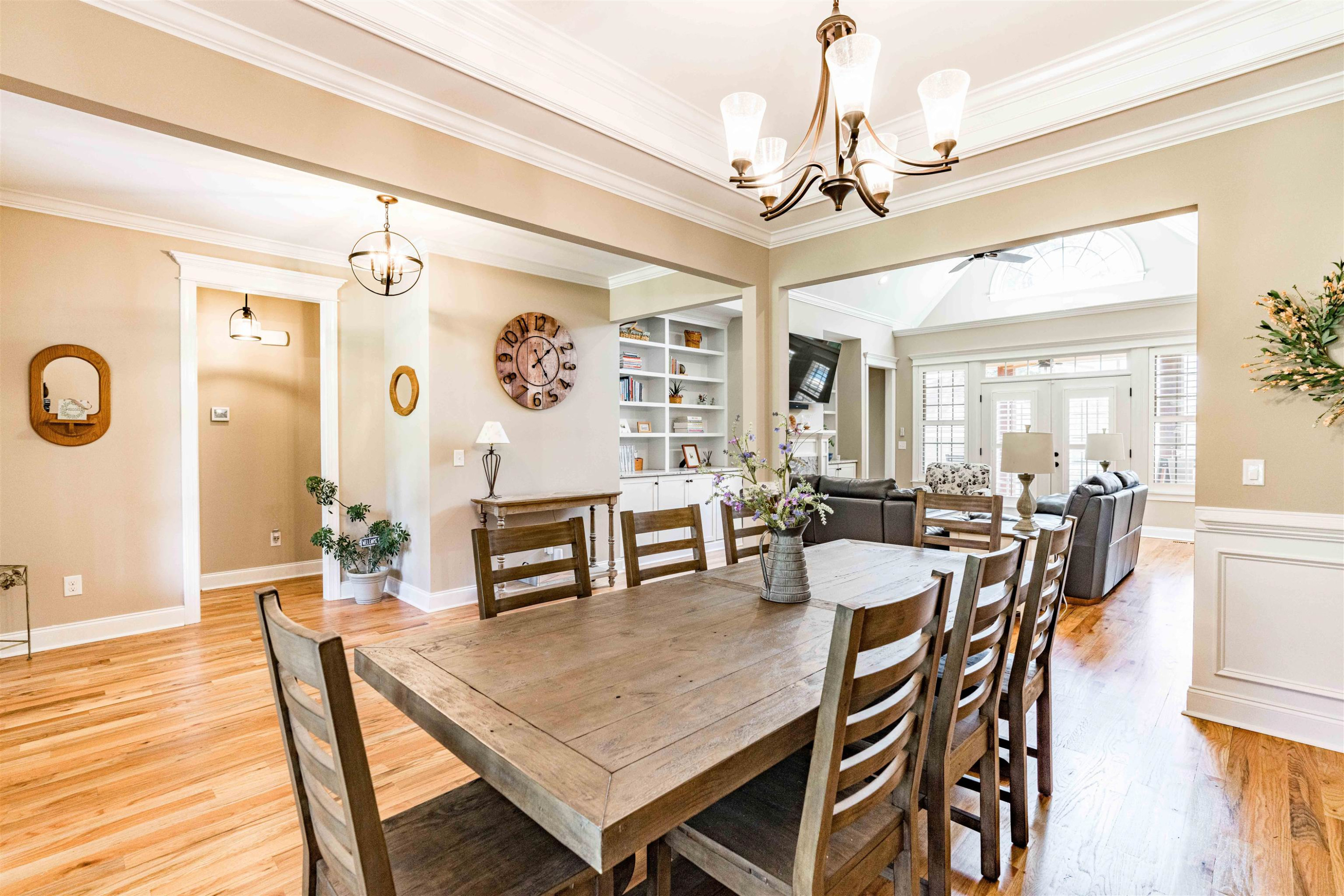 479 Elevation Road Four Oaks, NC 27524 - Photo 10 of 57 View to Foyer and Family Room