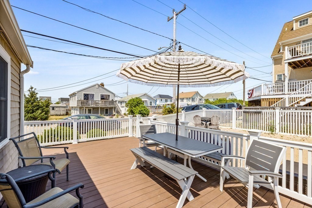 95 River Street Scituate, MA 02066 - Photo 16 of 23 a view of a roof deck with couches