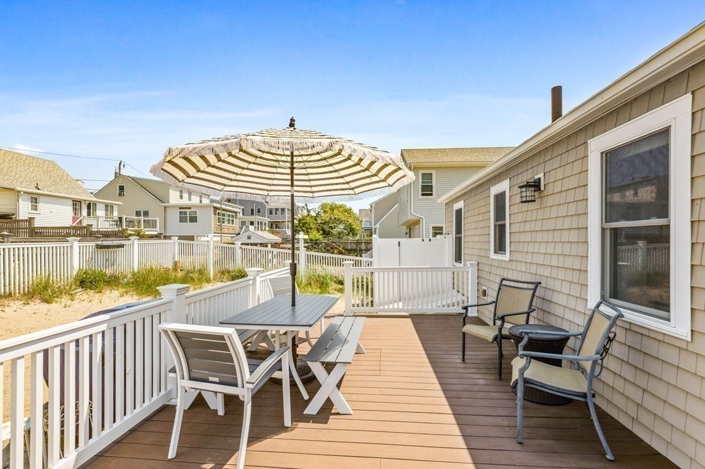 95 River Street Scituate, MA 02066 - Photo 19 of 23 a view of a chairs and table in the balcony