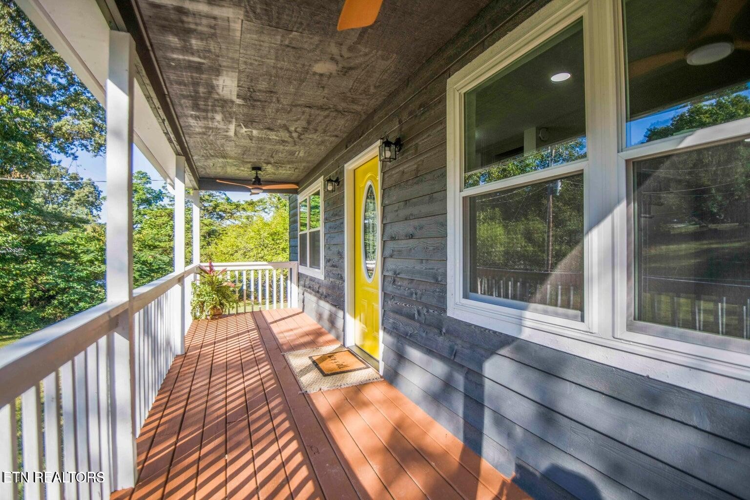 589 Possum Valley Road Maynardville, TN 37807 - Photo 3 of 49 a view of porch with a lounge chair