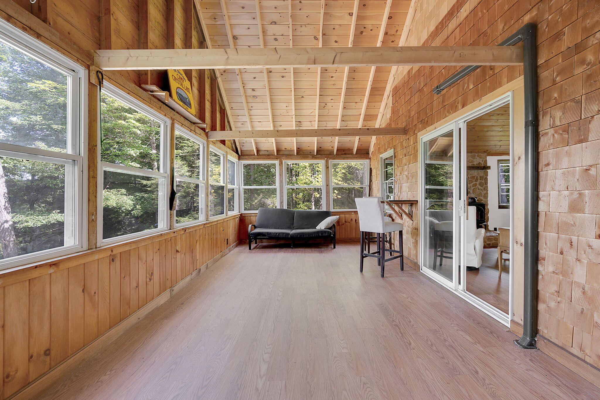 293 Norway Road Harrison, ME 04040 - Photo 21 of 37 Large Enclosed Porch