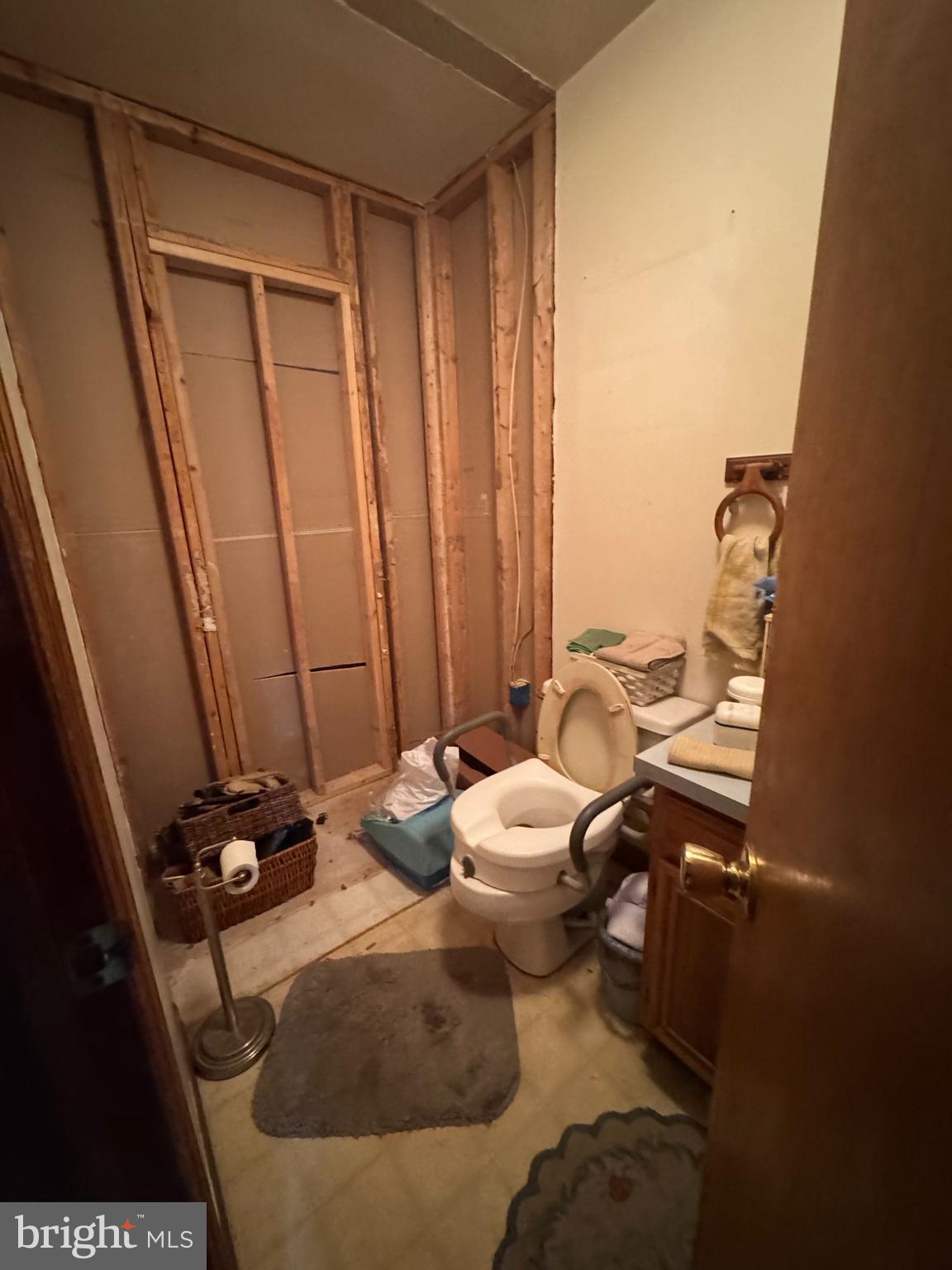 1086 Bridgeton Hill Road Upper Black Eddy, PA 18972 - Photo 12 of 25 Efforts to install main floor full bath