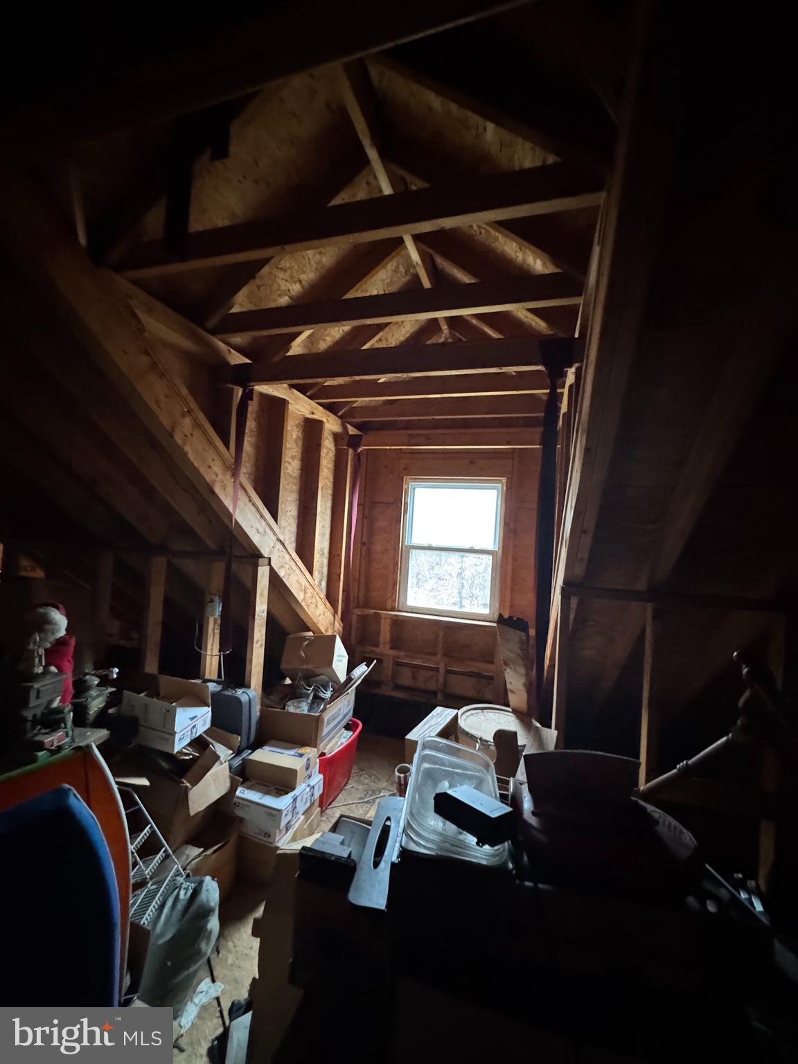 1086 Bridgeton Hill Road Upper Black Eddy, PA 18972 - Photo 14 of 25 Unfinished second floor space