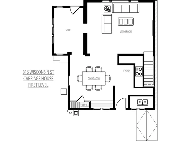 $2,500 | 816 Wisconsin Street, Lake Geneva, WI 53147