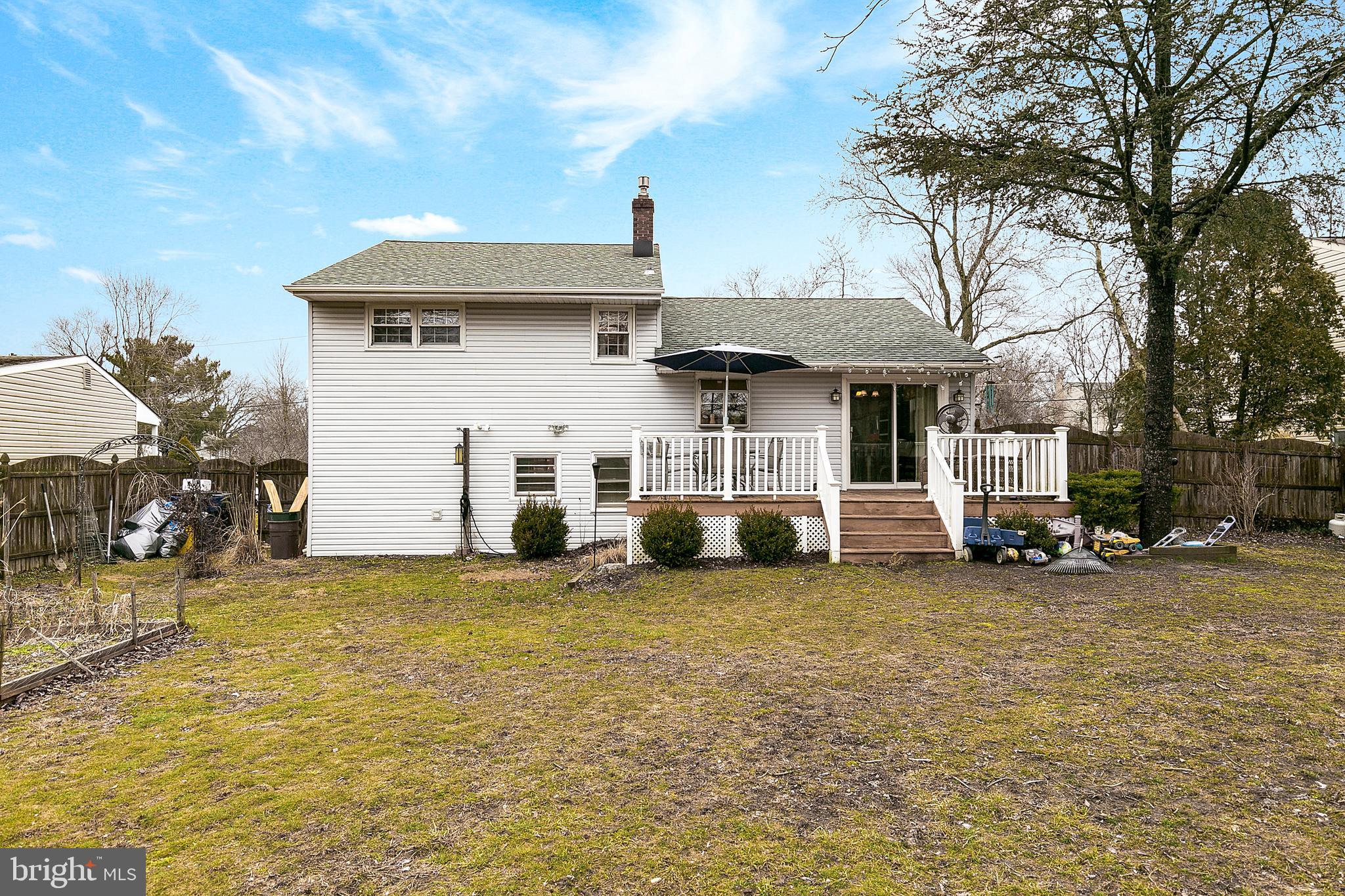 105 Pelham Road North Voorhees, NJ 08043 - Photo 17 of 19 Back of Home