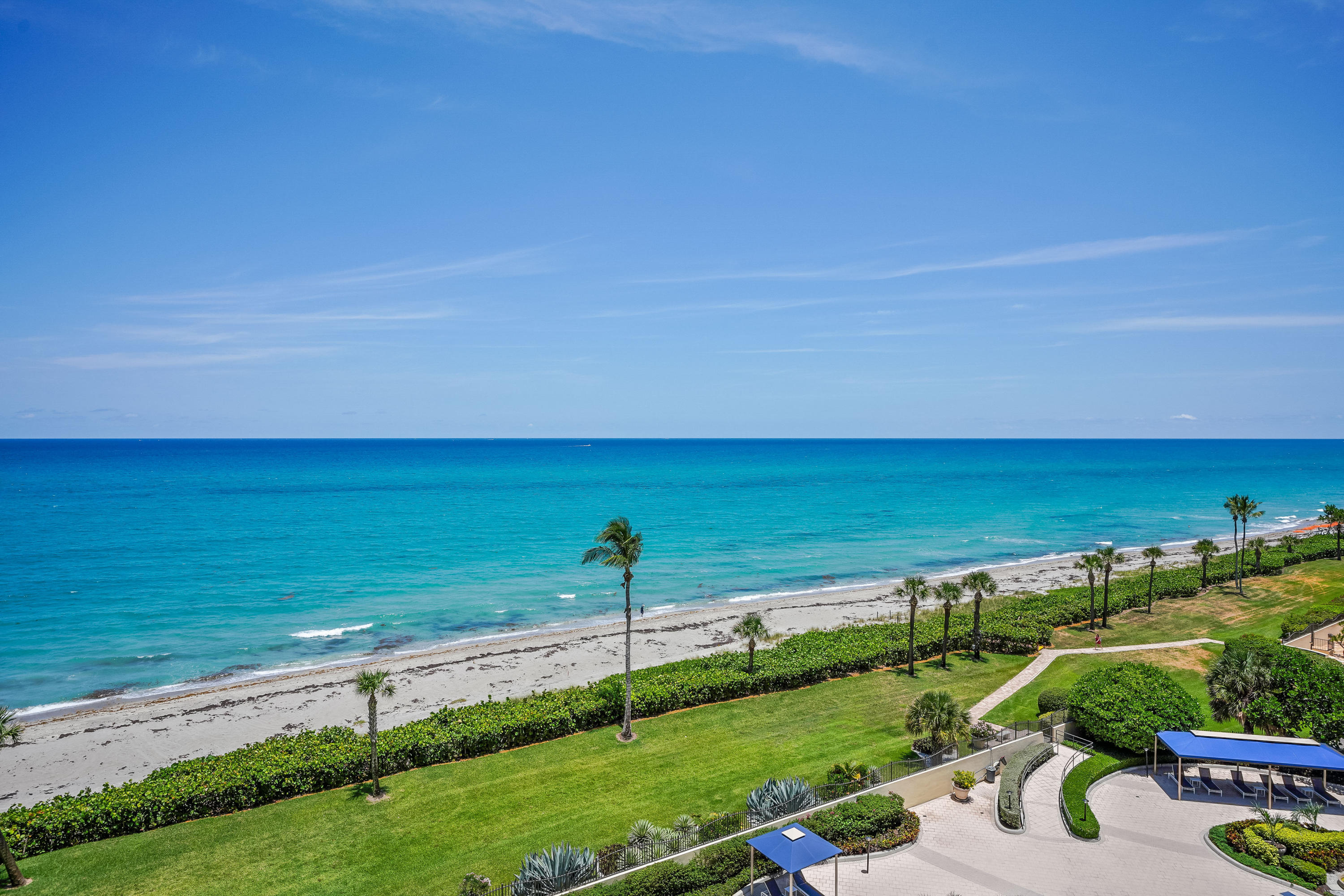 200 Ocean Trail Way, Unit 708 Jupiter, FL 33477 - Photo 22 of 23 a view of yard with ocean view