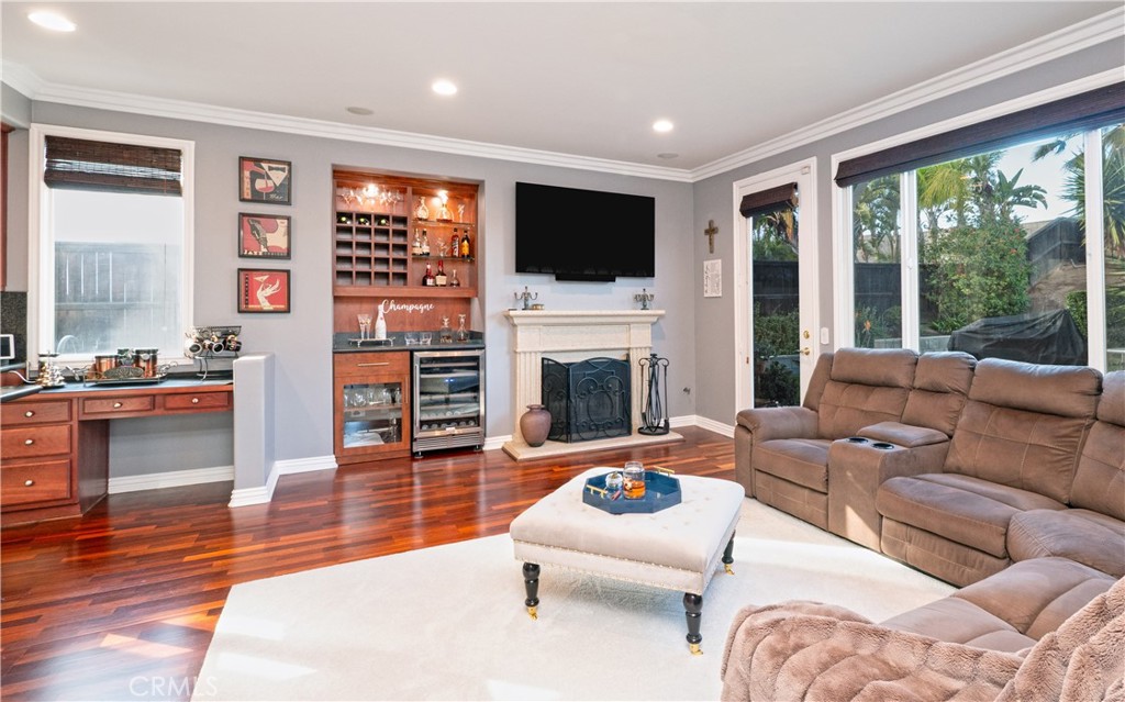 20642 Iris Canyon Road Riverside, CA 92508 - Photo 13 of 57 a living room with furniture fireplace and flat screen tv