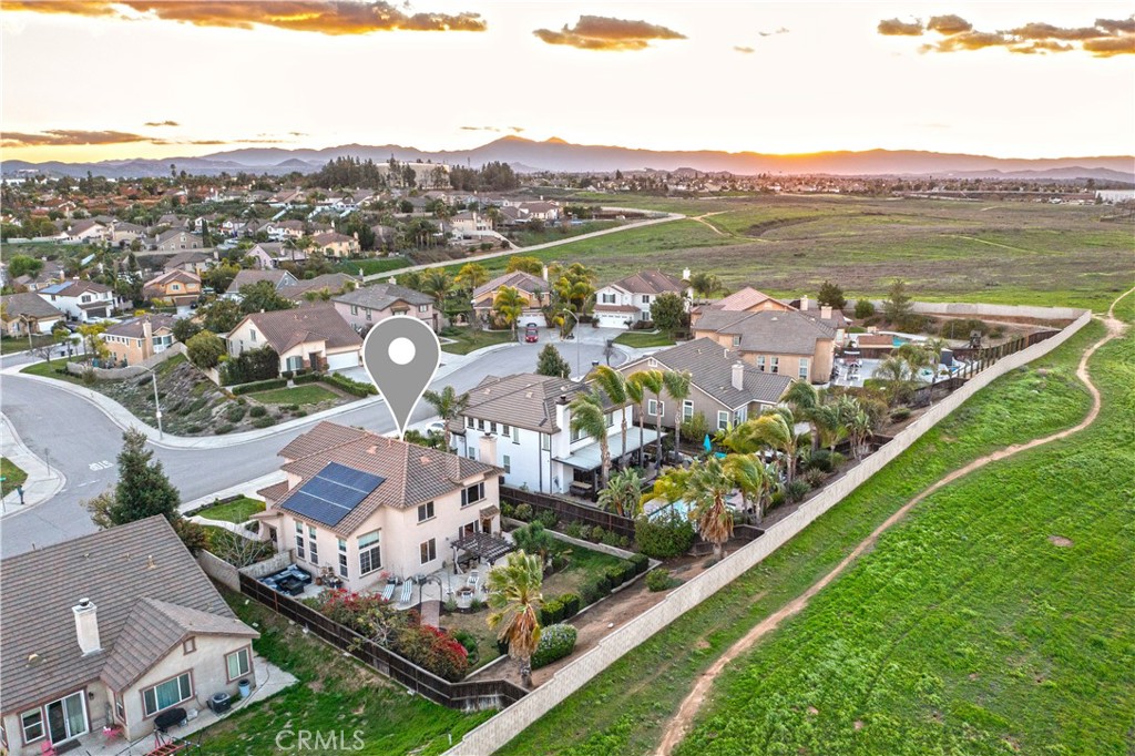 20642 Iris Canyon Road Riverside, CA 92508 - Photo 4 of 57 an aerial view of residential houses with outdoor space and river