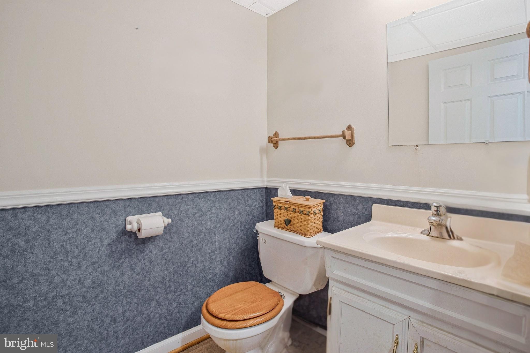 392 S Shore Prince Frederick, MD 20678 - Photo 23 of 30 Half bathroom in lower level