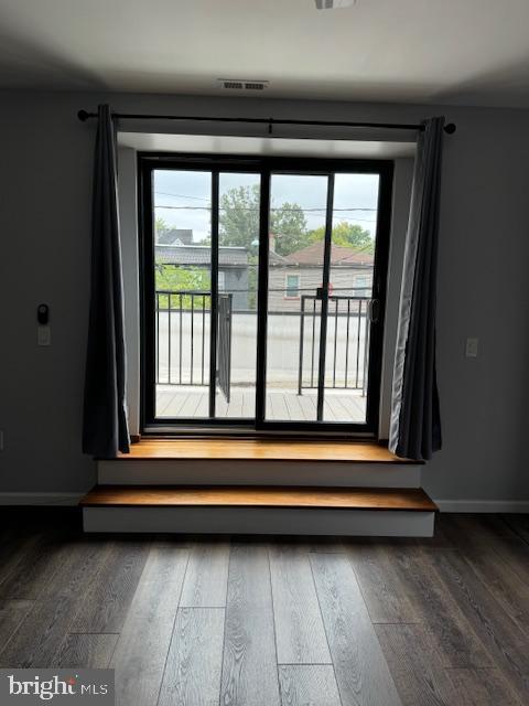 107 West Merchant Street, Unit 2A Audubon, NJ 08106 - Photo 7 of 7 a view of empty room with wooden floor and fan