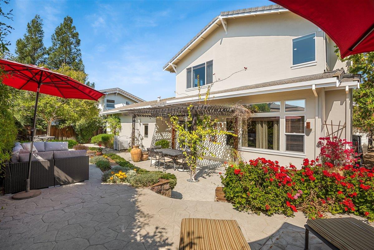 1416 Casablanca Circle Gilroy, CA 95020 - Photo 29 of 32 a view of a house with sitting area and garden