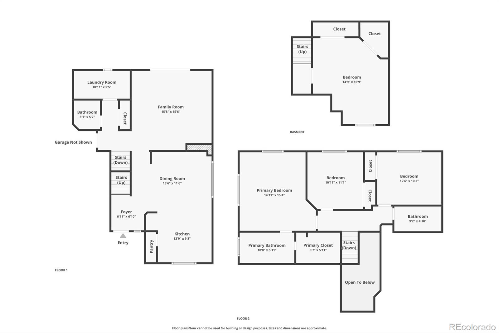 4651 Dancing Rain Way Colorado Springs, CO 80911 - Photo 29 of 32 a picture of floor plan
