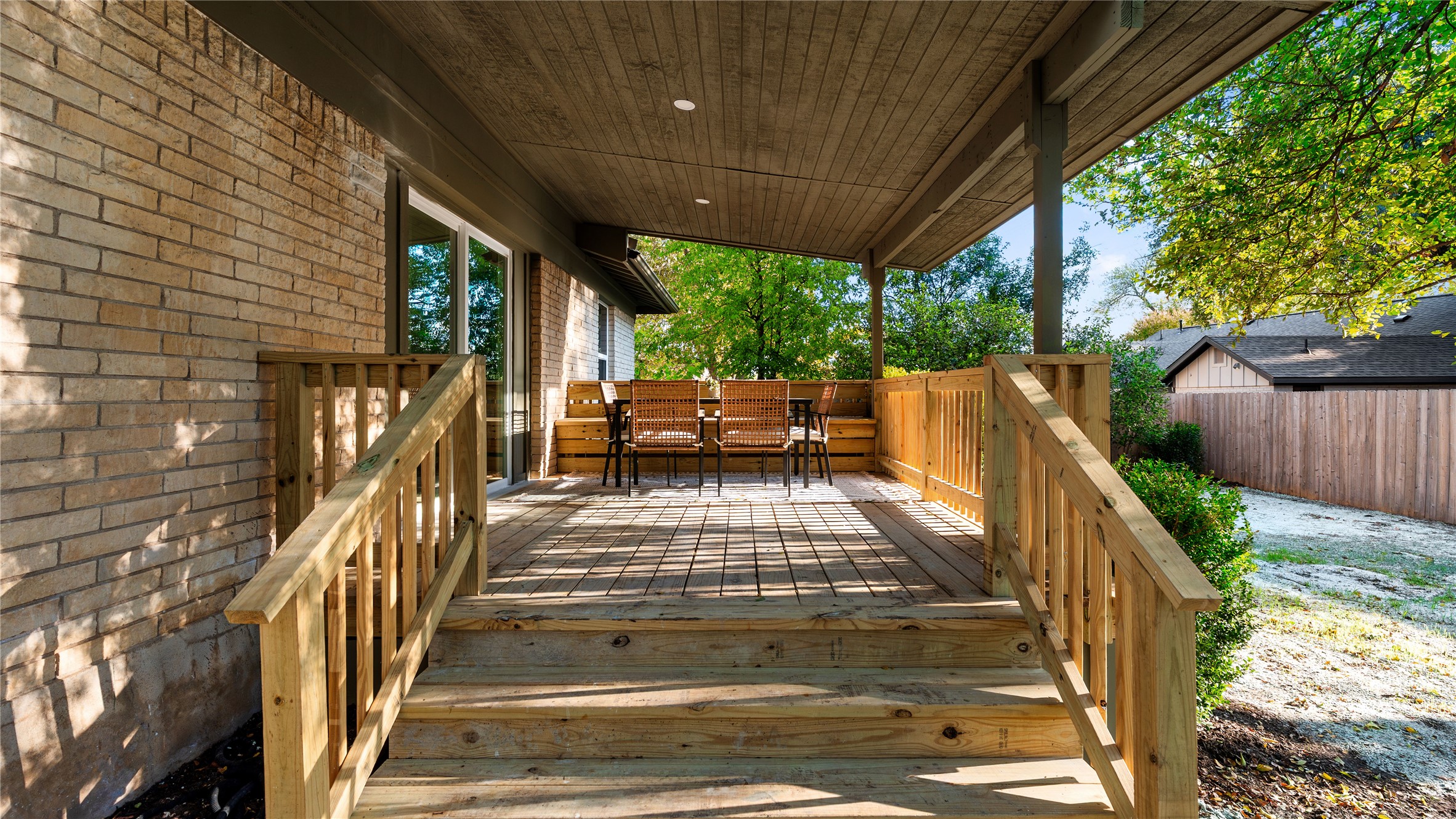 5504 Mapleleaf Drive Austin, TX 78723 - Photo 23 of 23 a view of outdoor space and deck