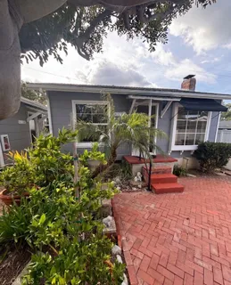 front view of a house with a porch