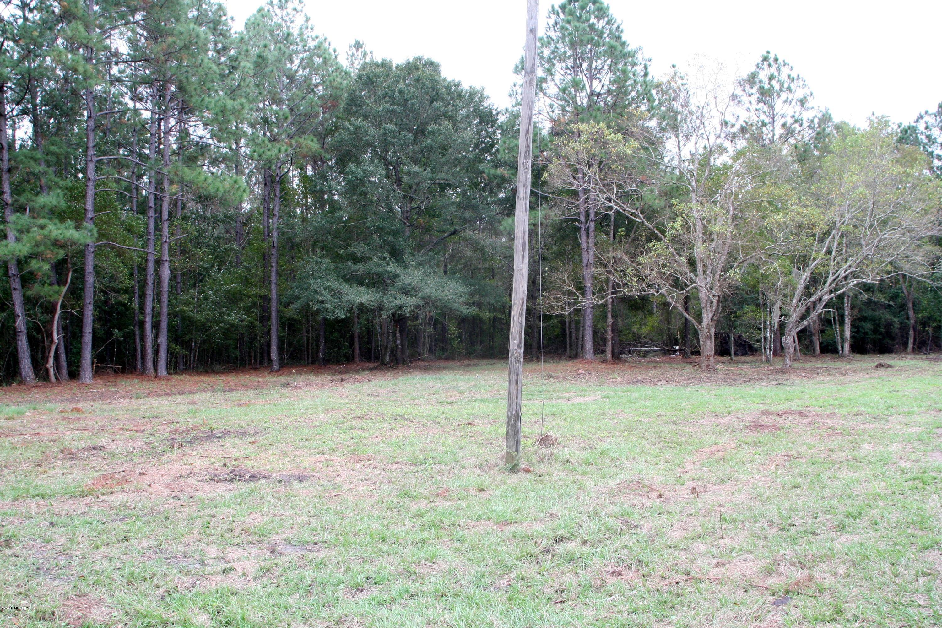 45306 Bismark Road Callahan, FL 32011 - Photo 4 of 6 a backyard of a house with lots of green space