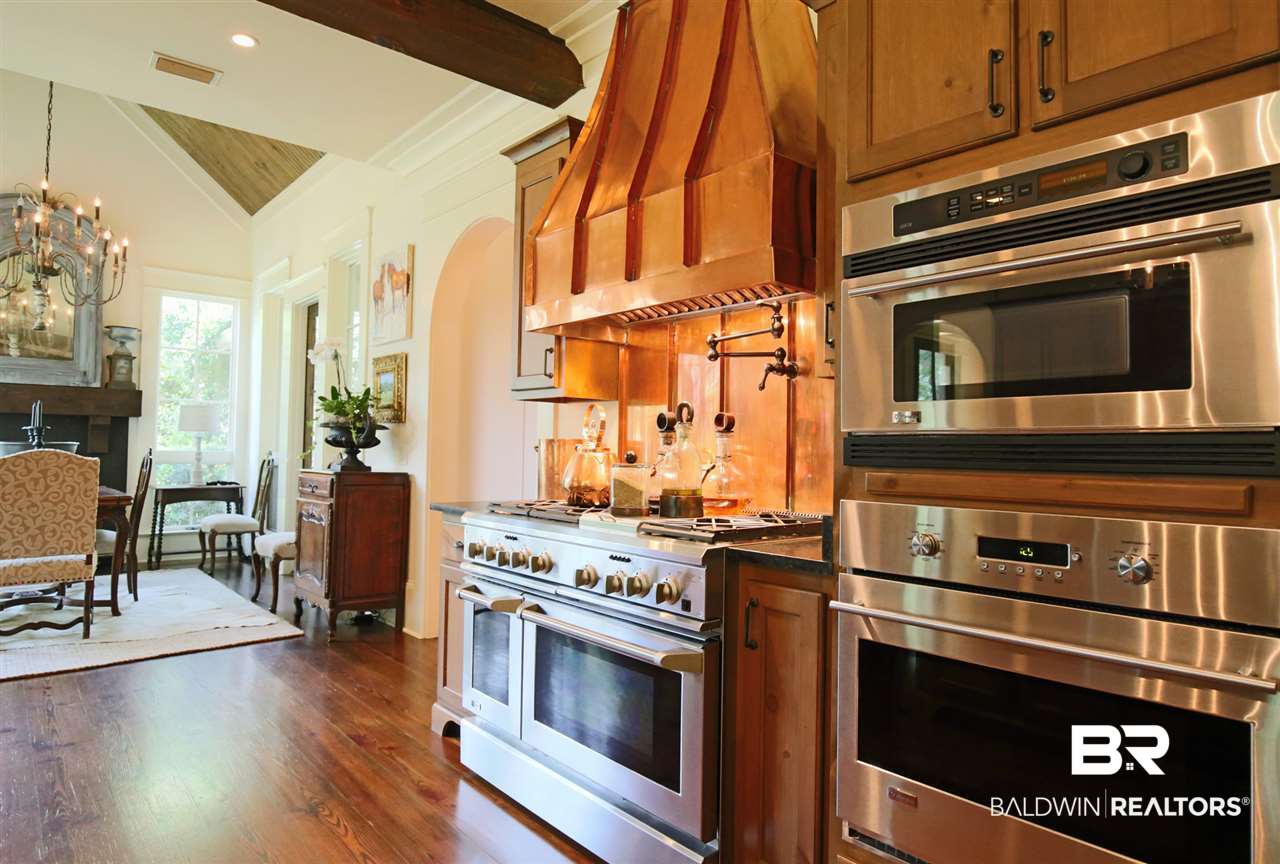 16351 Polo Club Road Fairhope, AL 36532 - Photo 16 of 50 Custom copper hood and backsplash