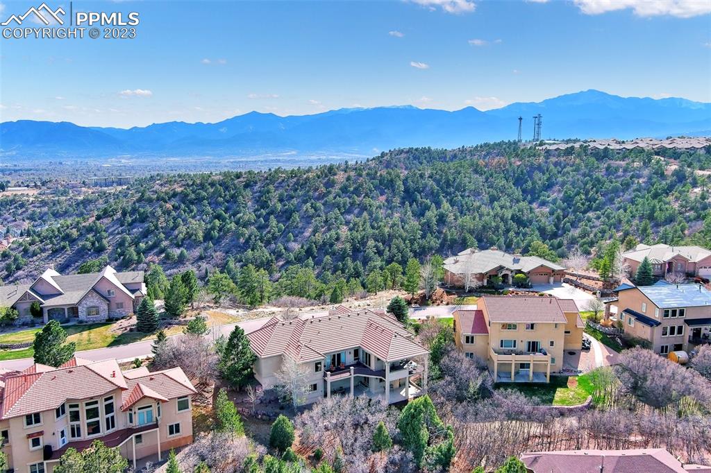 4655 Seton Hall Road Colorado Springs, CO 80918 - Photo 3 of 50 a view of city and mountain view