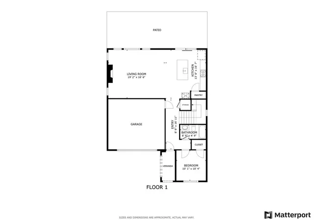 a picture of a floor plan