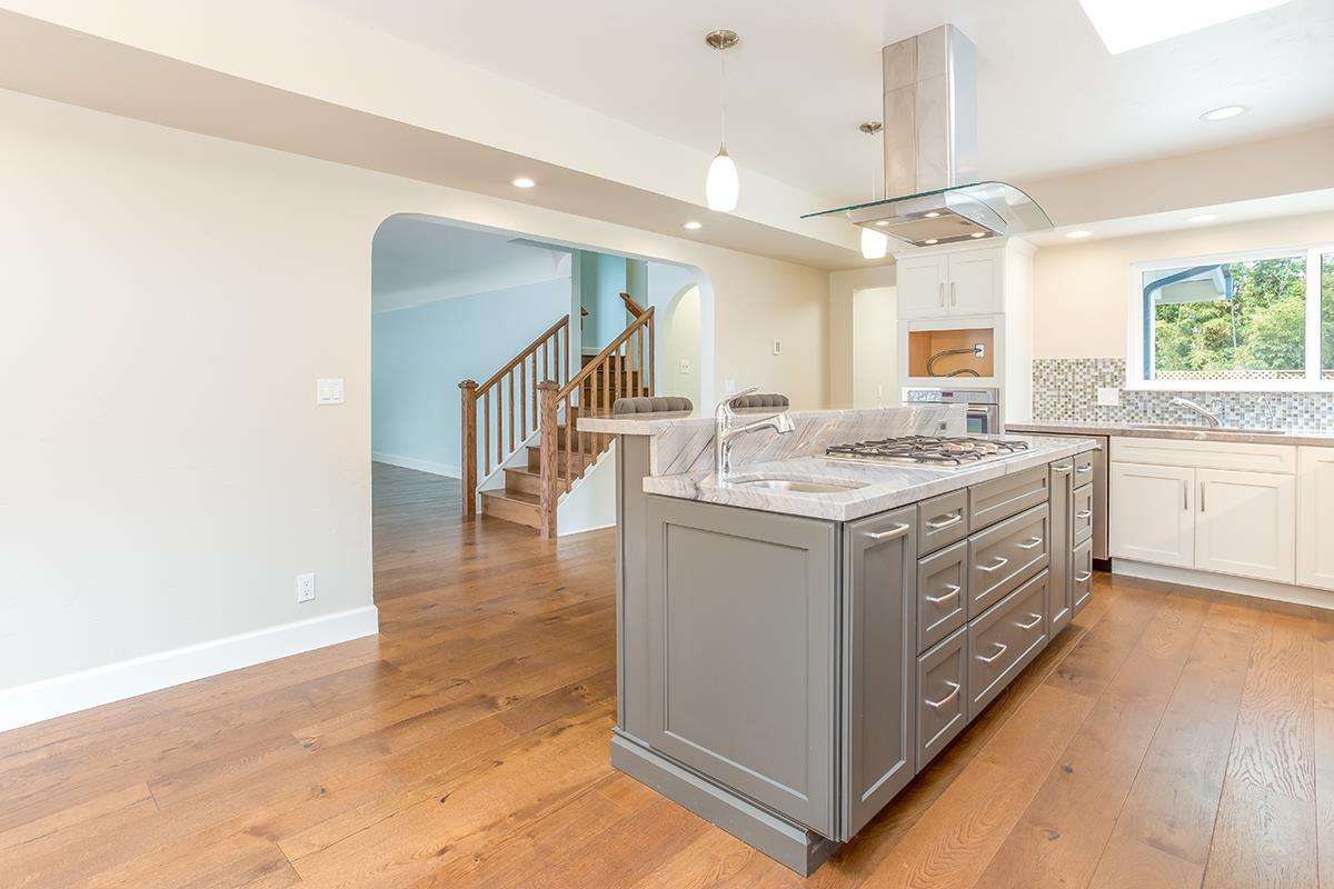 631 Riverside Avenue Santa Cruz, CA 95060 - Photo 6 of 25 a kitchen with a stove and a sink