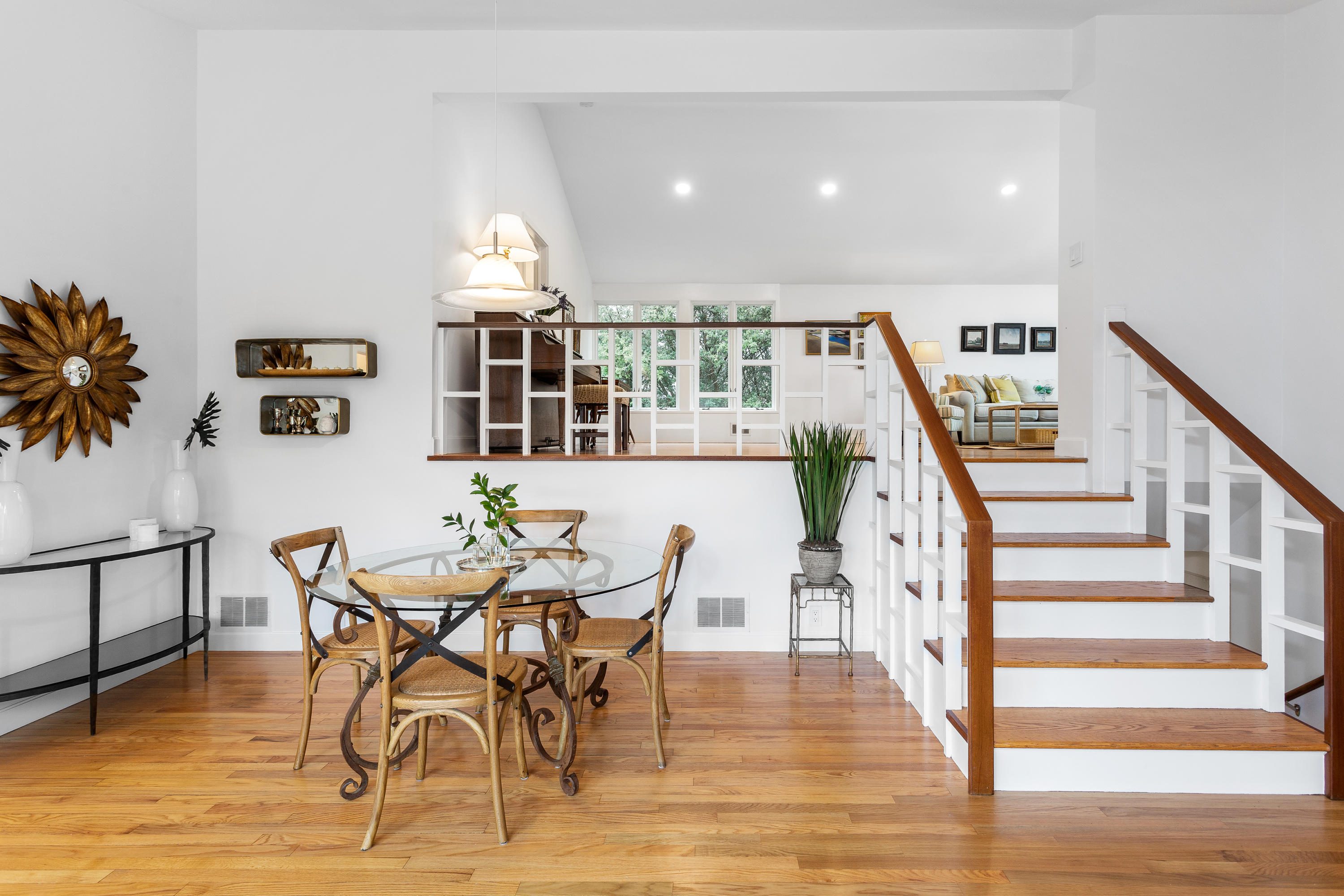 33 Point Road Norwalk, CT 06854 - Photo 3 of 29 a view of a dining room with furniture and wooden floor