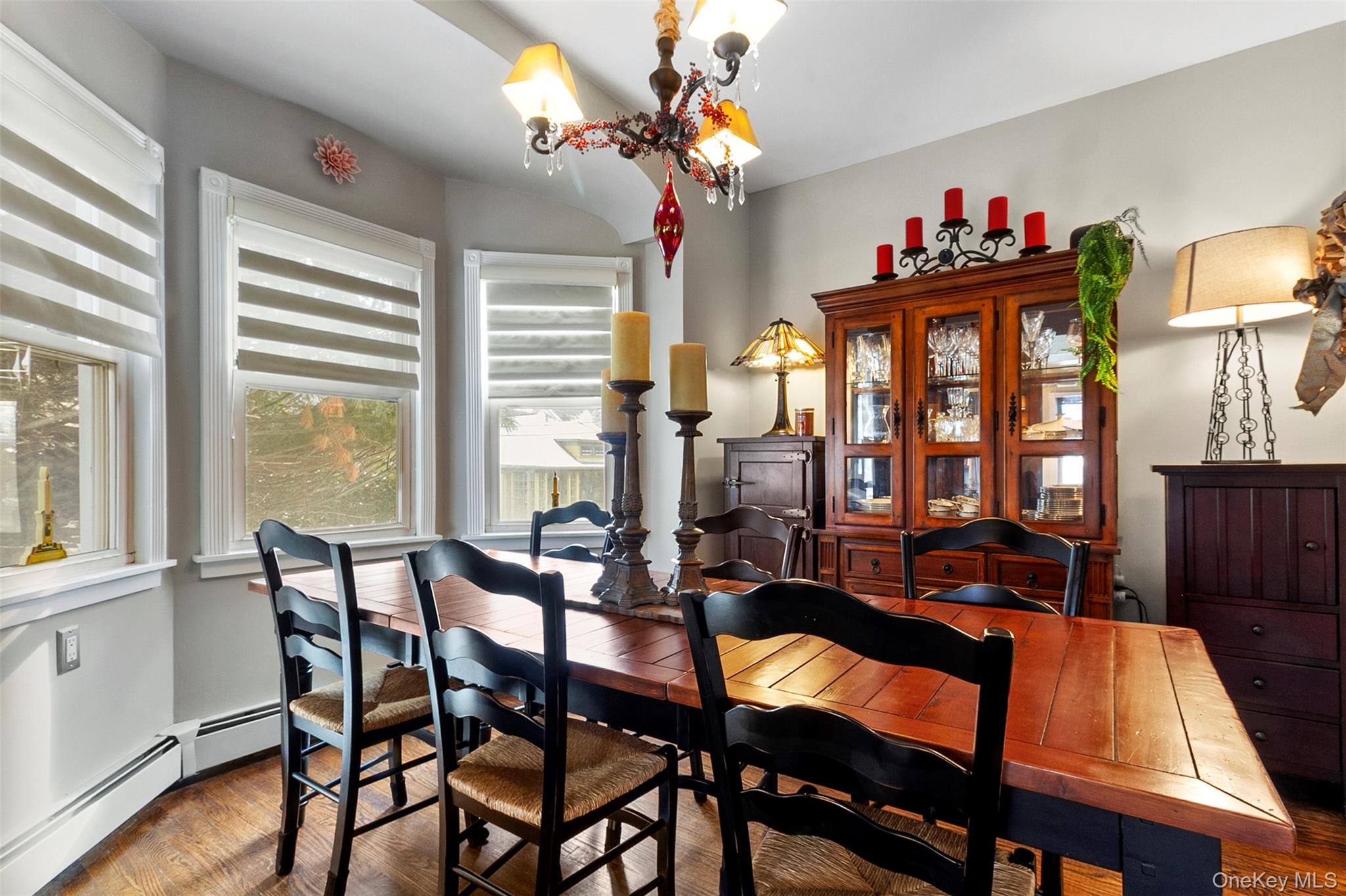189 Rombout Avenue Beacon, NY 12508 - Photo 14 of 35 a view of a dining room with furniture window and wooden floor