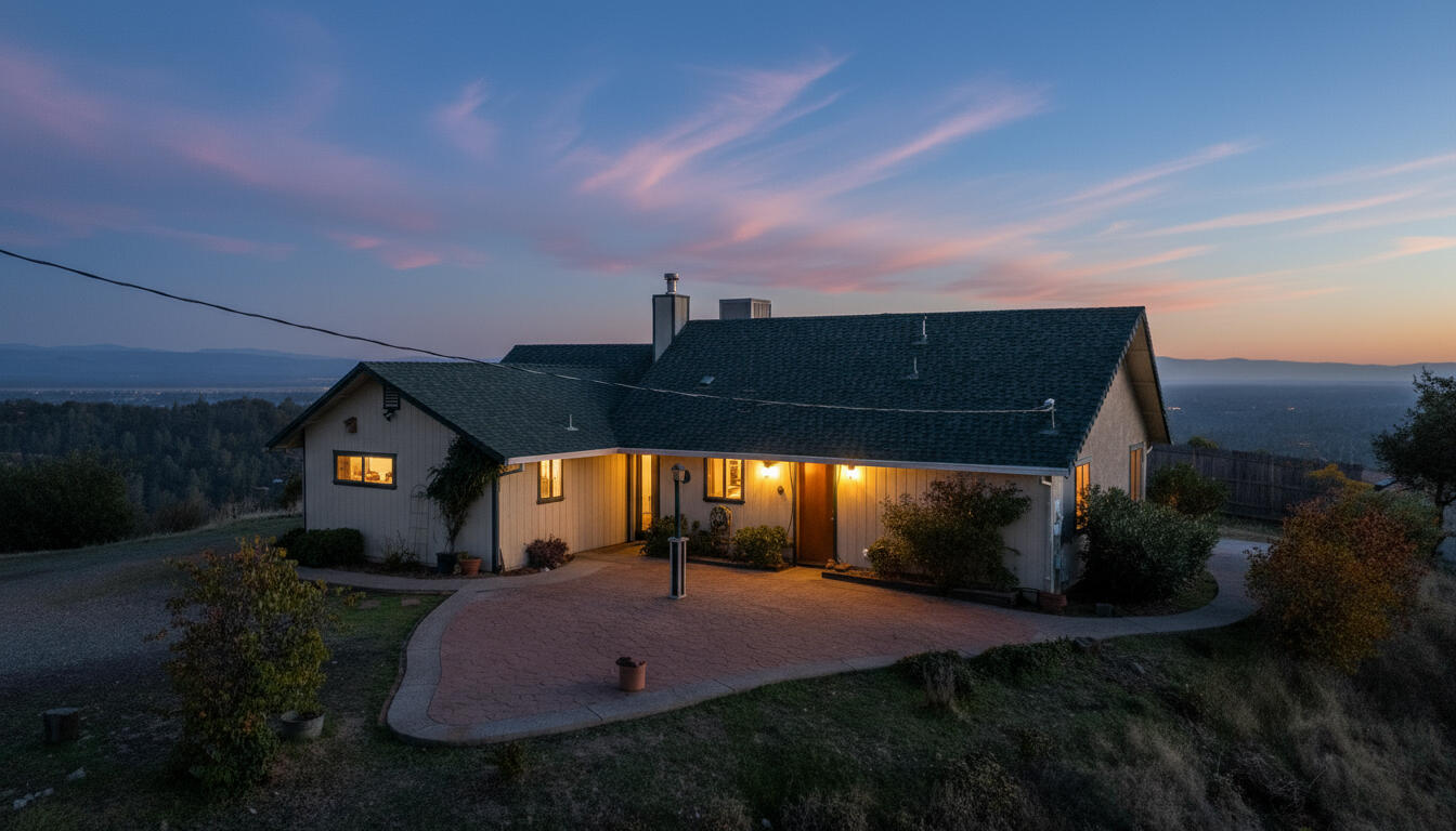 14018 Highview Trail Redding, CA 96003 - Photo 3 of 41 a house view with a garden space