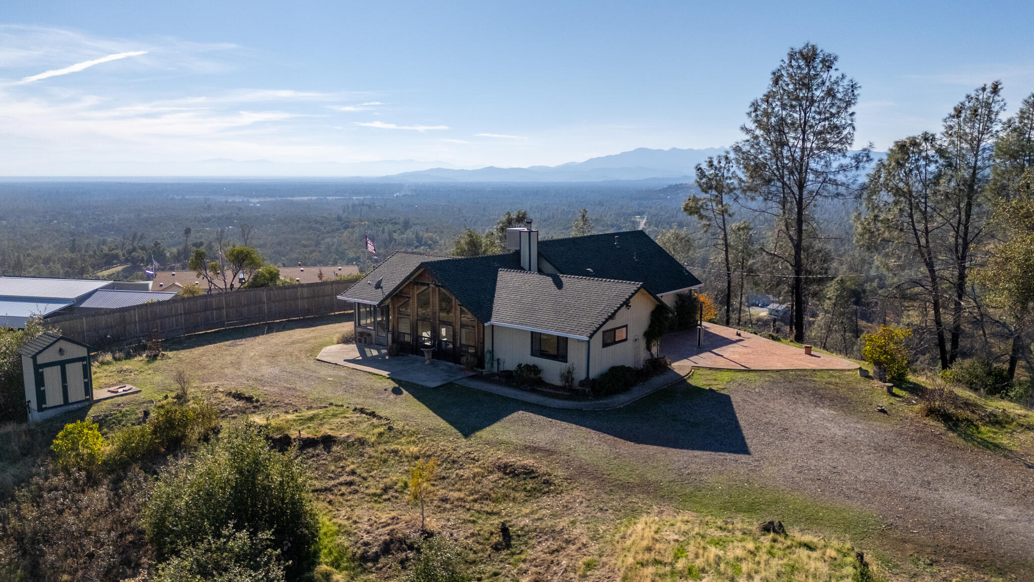 14018 Highview Trail Redding, CA 96003 - Photo 32 of 41 a view of a house with yard and balcony