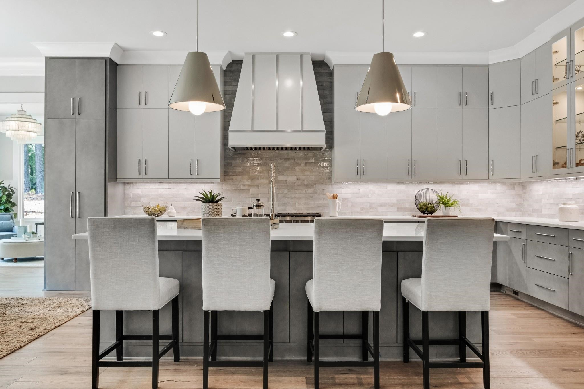 1641 Estate Valley Lane Raleigh, NC 27613 - Photo 12 of 48 Enjoy Large Breakfast Bar Island
