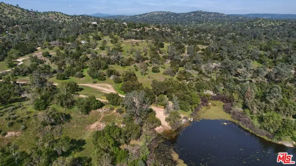 a view of city and mountain