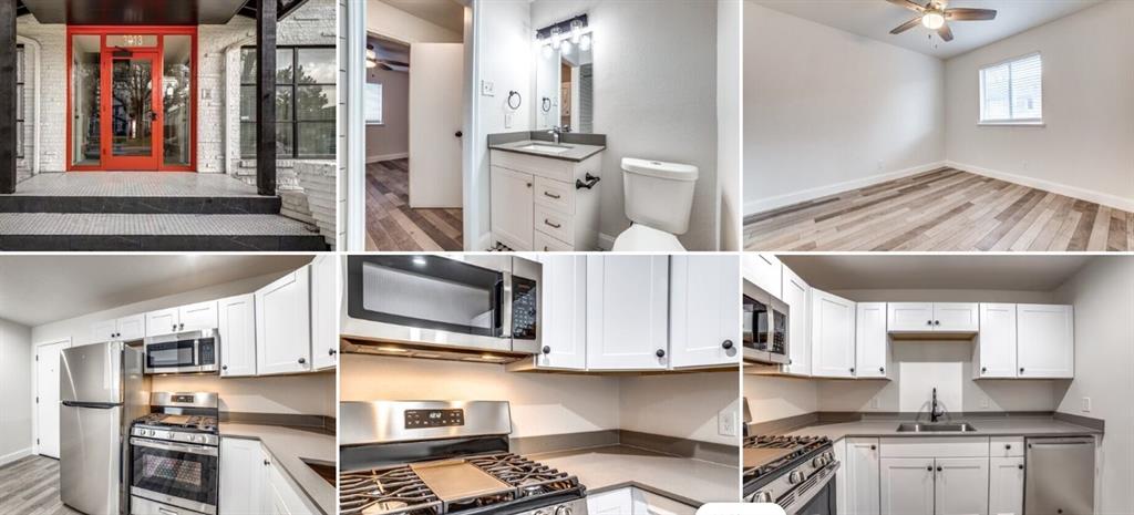 a kitchen with stainless steel appliances granite countertop a stove and a sink
