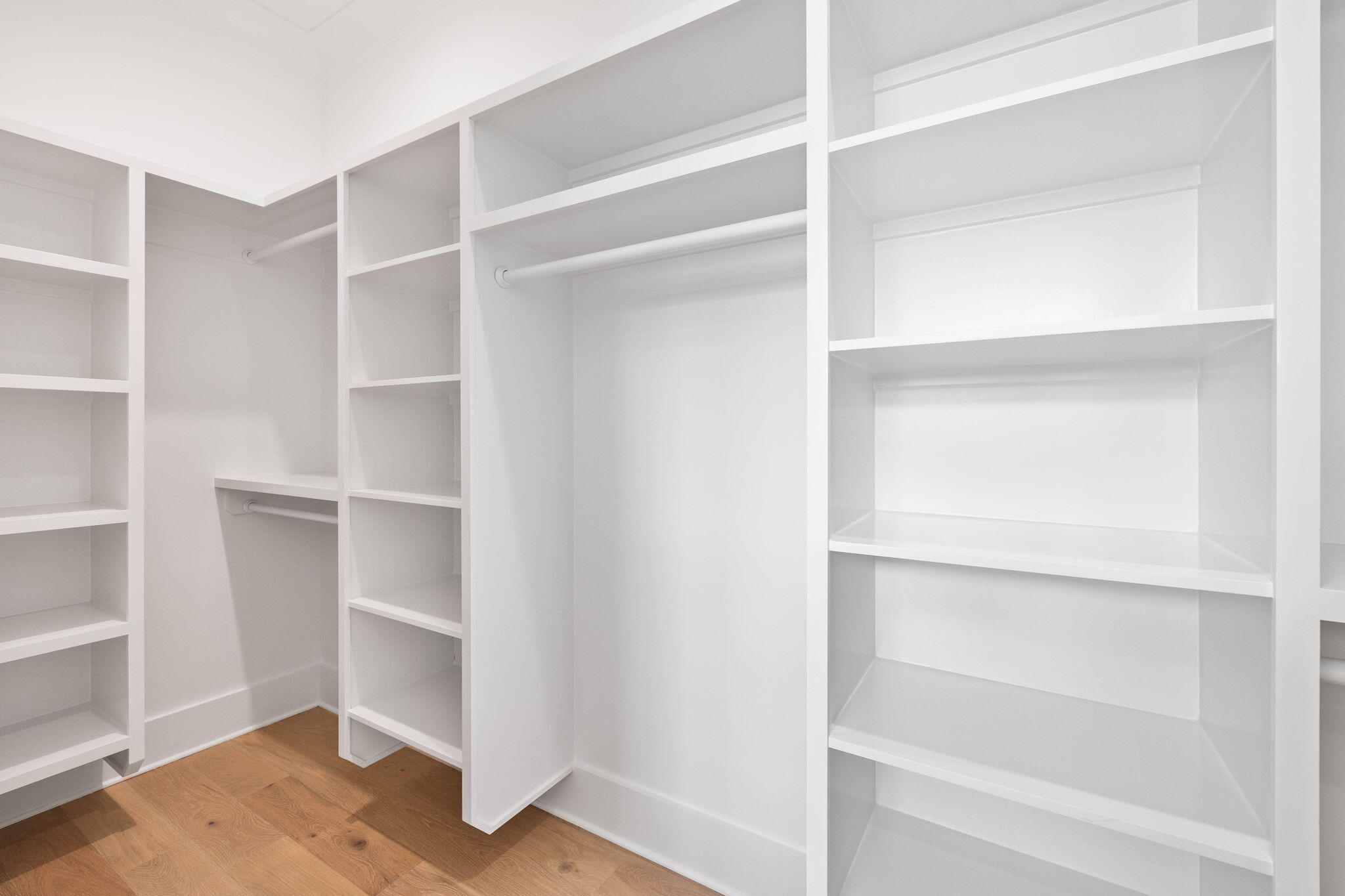 43 Pompano Street Inlet Beach, FL 32461 - Photo 37 of 83 a view of walk in closet with empty racks