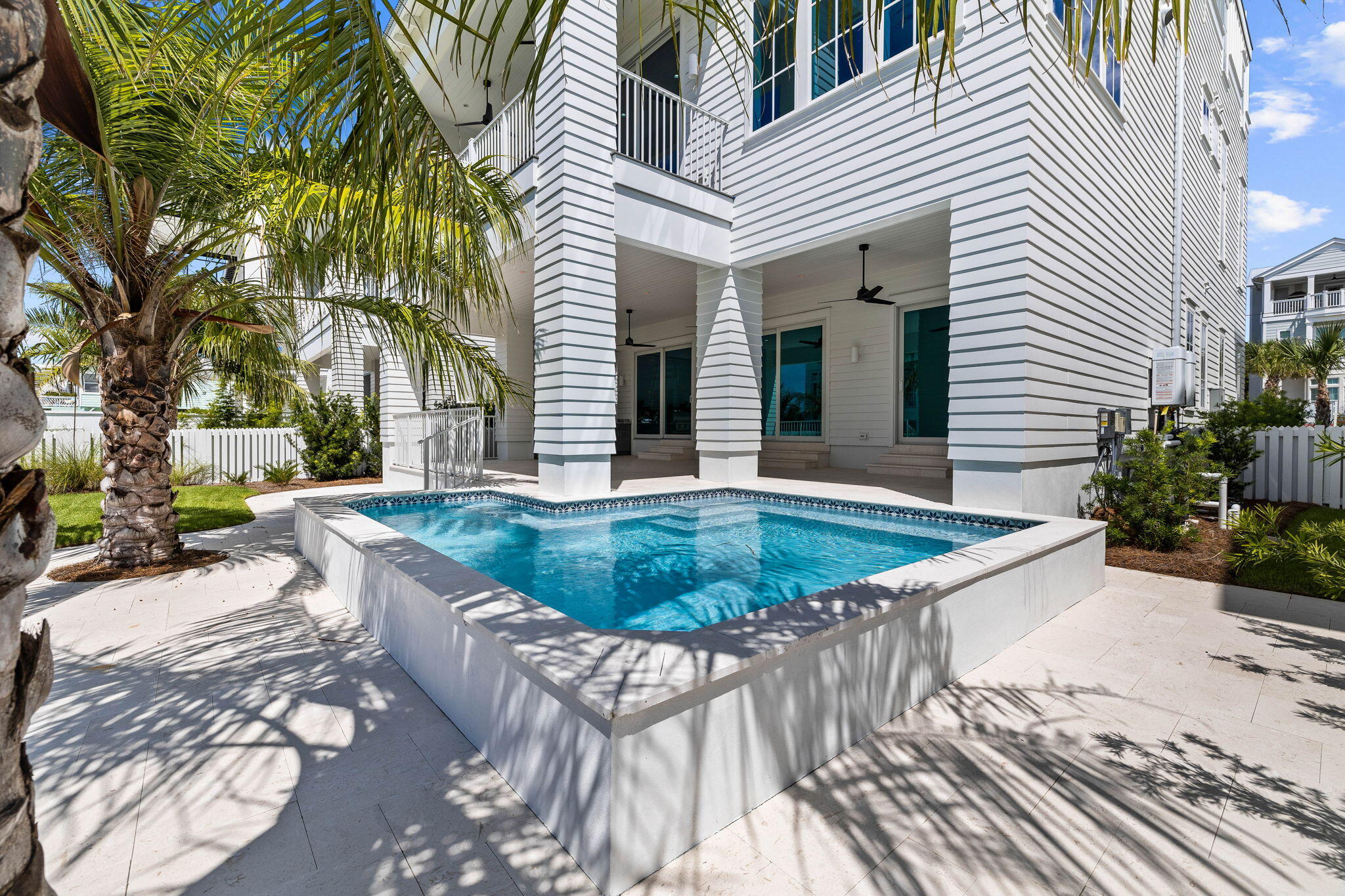43 Pompano Street Inlet Beach, FL 32461 - Photo 5 of 83 a view of a house with backyard and sitting area