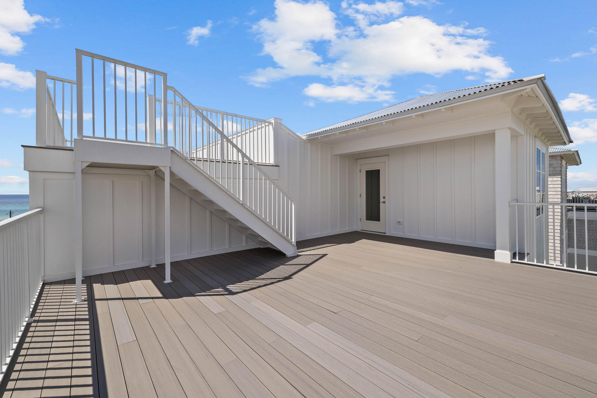 43 Pompano Street Inlet Beach, FL 32461 - Photo 68 of 83 a view of a balcony with wooden floor