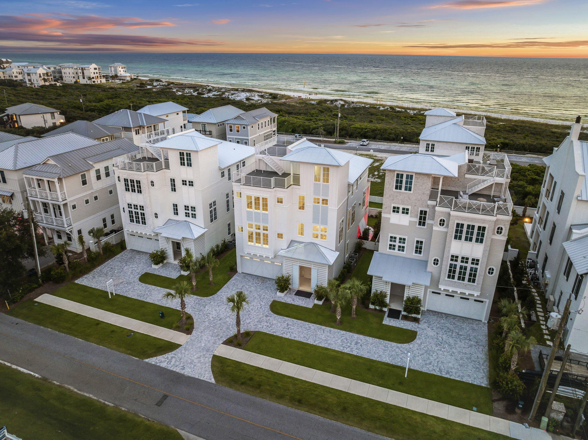 43 Pompano Street Inlet Beach, FL 32461 - Photo 79 of 83 a view of building with an outdoor space and seating space
