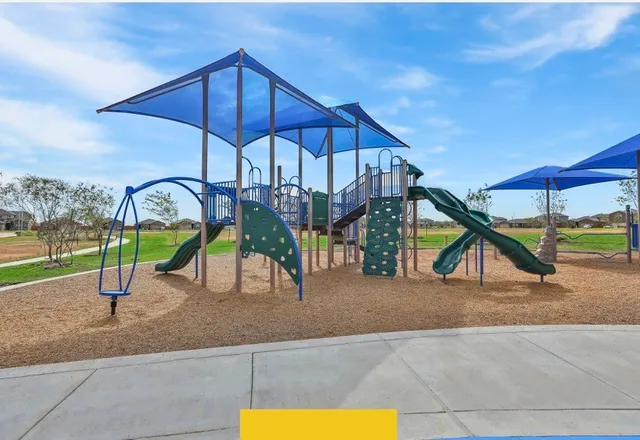 a view of a building with a bench