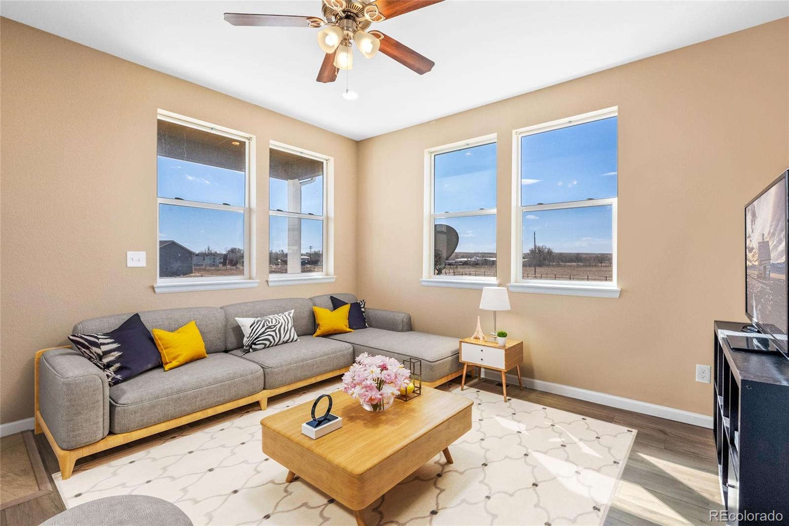 1445 4th Place Deer Trail, CO 80105 - Photo 4 of 19 a living room with furniture and window