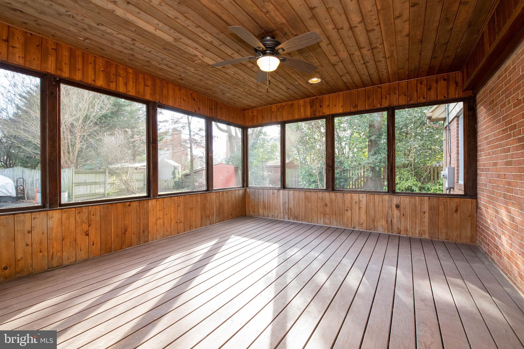 813 Stoneleigh Road Baltimore, MD 21212 - Photo 36 of 42 Screened Porch