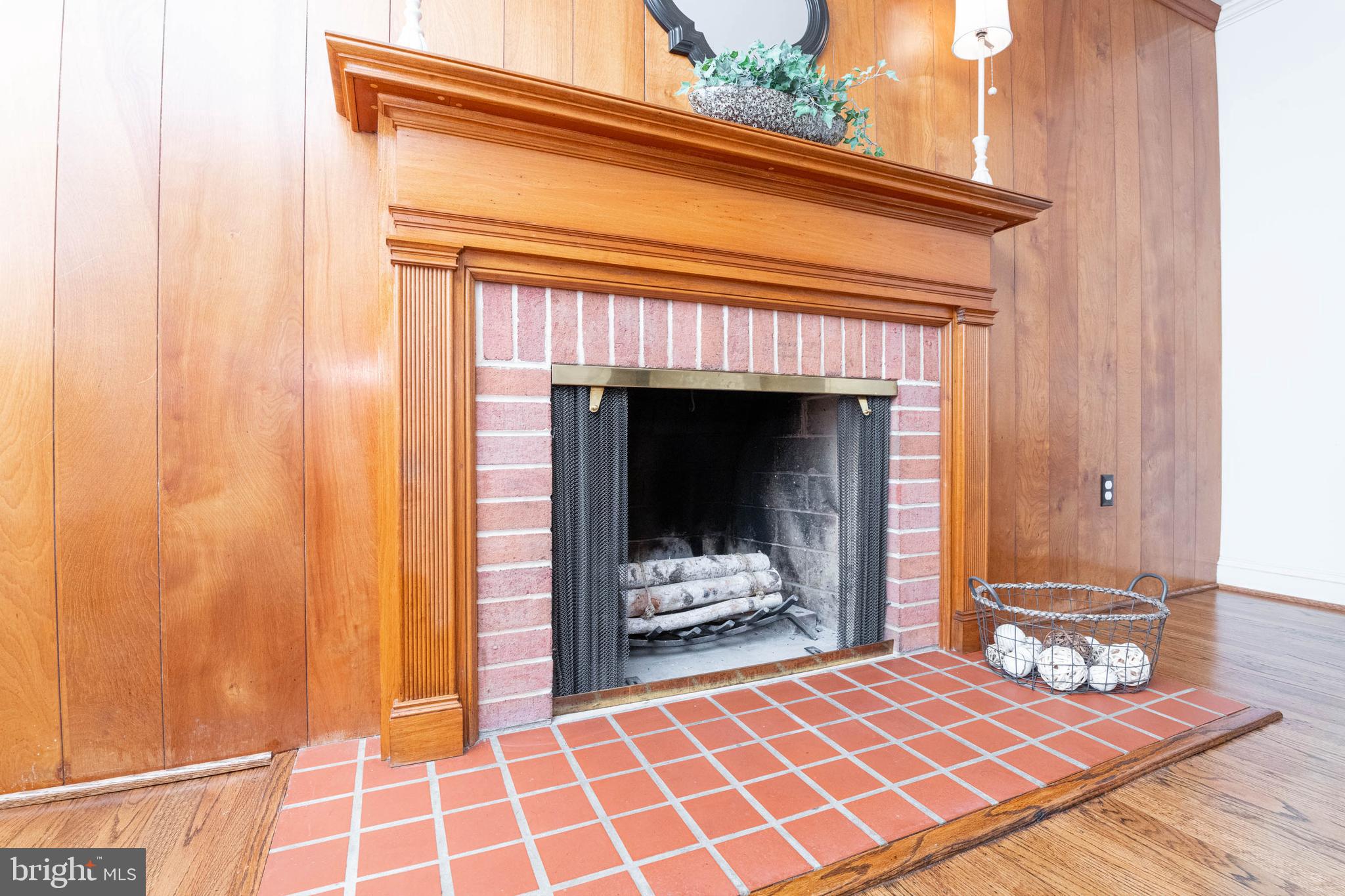 813 Stoneleigh Road Baltimore, MD 21212 - Photo 5 of 42 Woodburning Fireplace