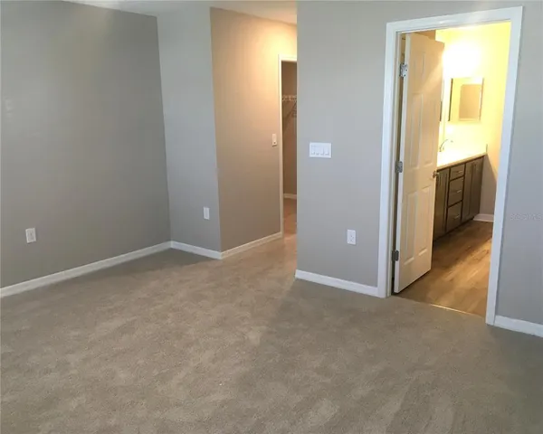 a view of empty room