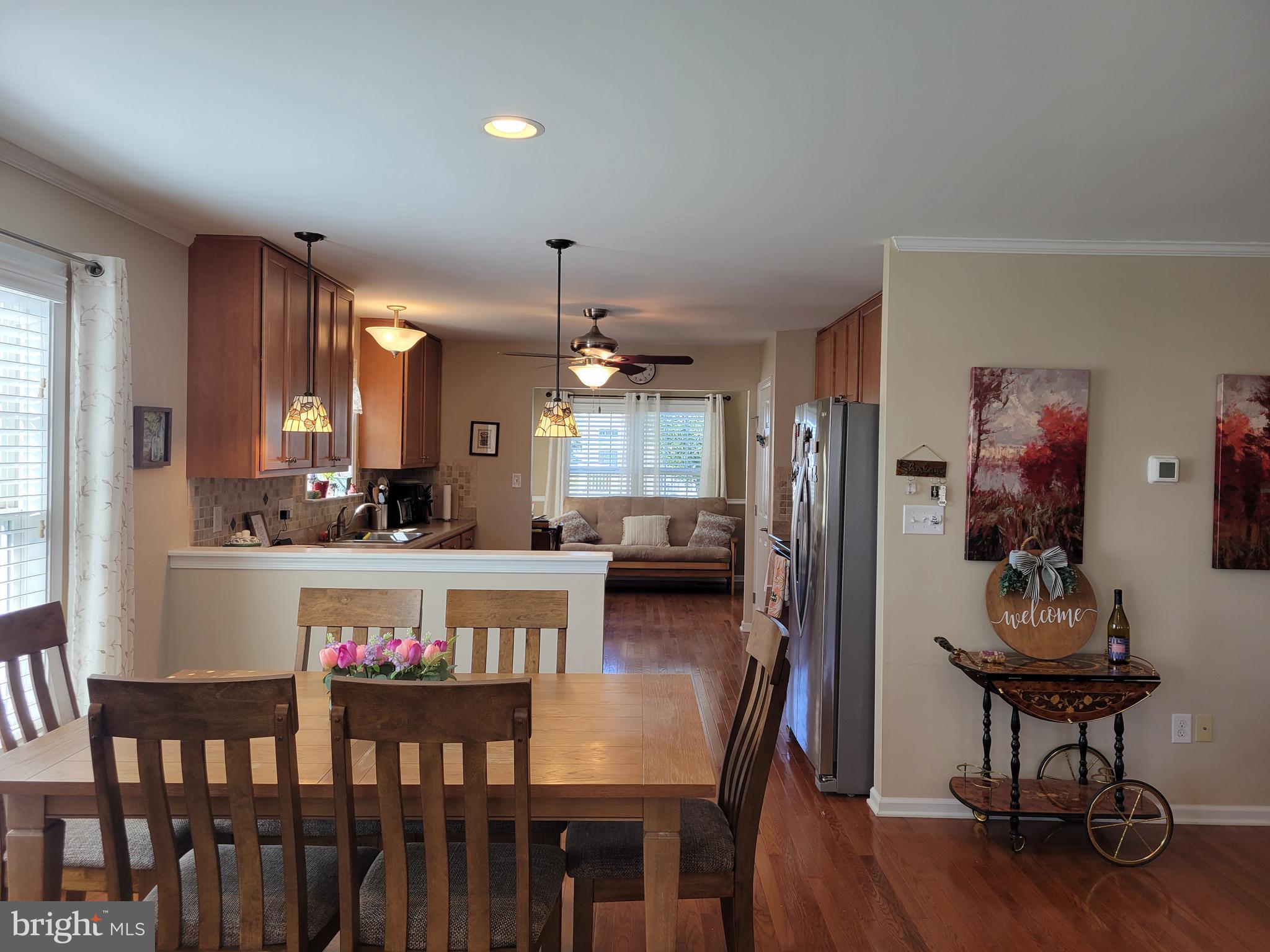 19 Cherry Hill Road Magnolia, DE 19962 - Photo 12 of 48 Dining, Kitchen and Office.