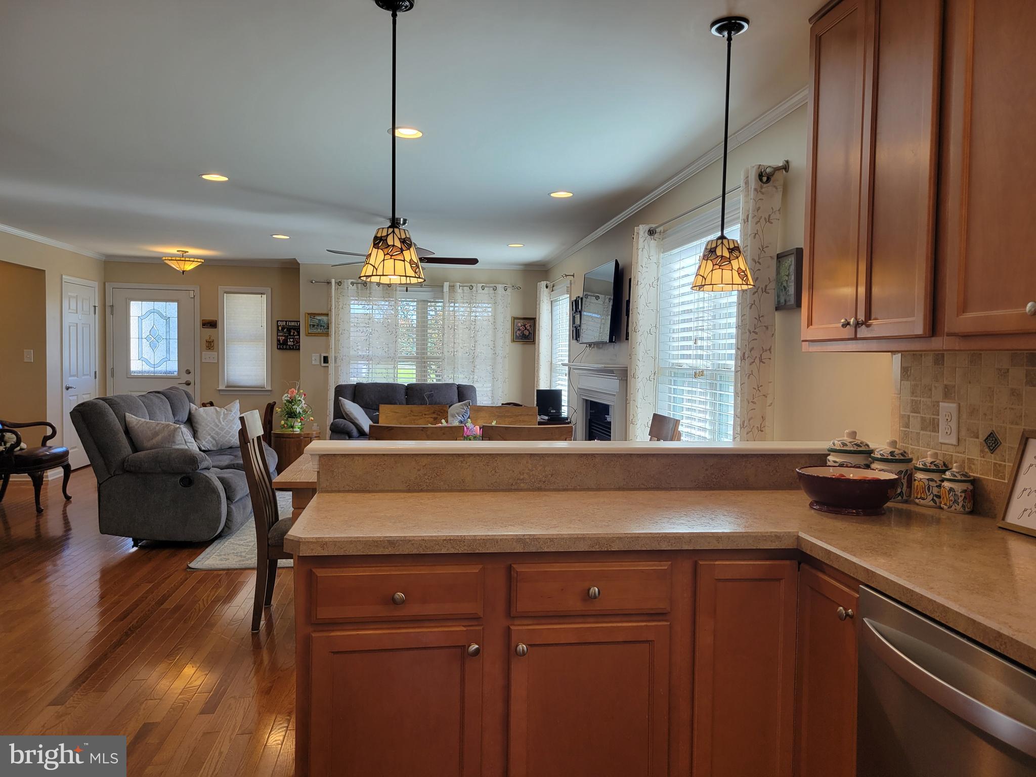 19 Cherry Hill Road Magnolia, DE 19962 - Photo 19 of 48 Open view - Kitchen to Dining Area & Living Room